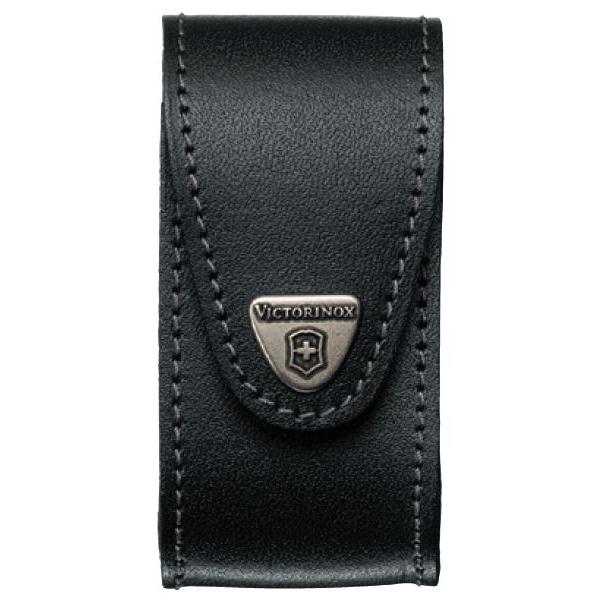 Victorinox - Bælteetui i læder m. velcrolukning til Swiss Army 91 mm (5-8 lag)-1-XtraGrej