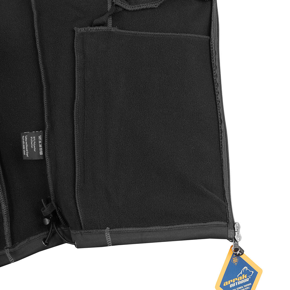 Arrak - Power Fleece Vest Herrer