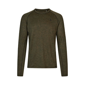 Seeland - Peak T-shirt // Pine Green Melange fra Seeland - billede nr. 1 hos GrejFreak.dk