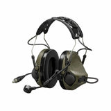 3M Peltor - ComTac VIII Høreværn 4-benet 29 dB // Grøn-1-XtraGrej