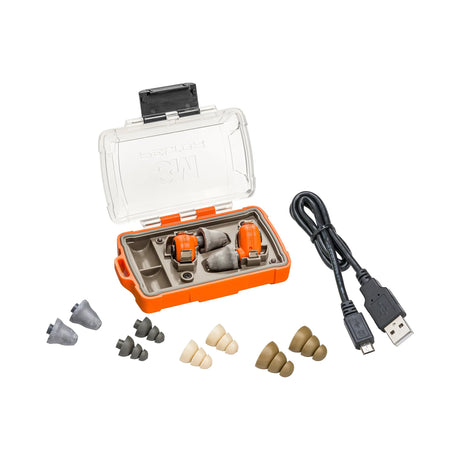 3M Peltor - In-Ear EEP-100 Høreværn // Orange-2-XtraGrej