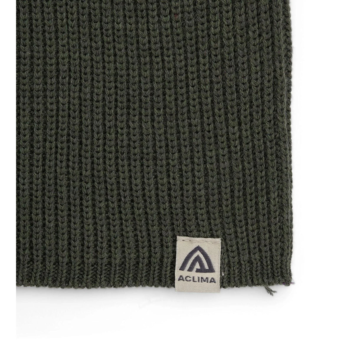 Aclima - Flat Knit Balaclava Hat // Olivengrøn fra Aclima - billede nr. 2 hos GrejFreak.dk