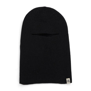 Aclima - Flat Knit Balaclava Hat // Sort fra Aclima - billede nr. 1 hos GrejFreak.dk