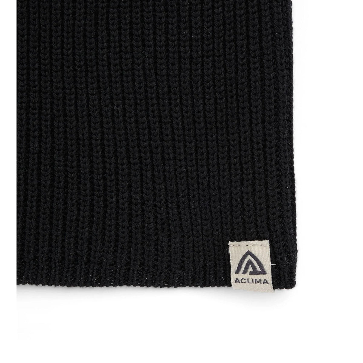 Aclima - Flat Knit Balaclava Hat // Sort fra Aclima - billede nr. 2 hos GrejFreak.dk