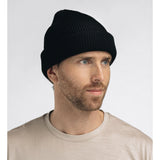Aclima - Flat Knit Balaclava Hat // Sort fra Aclima - billede nr. 4 hos GrejFreak.dk