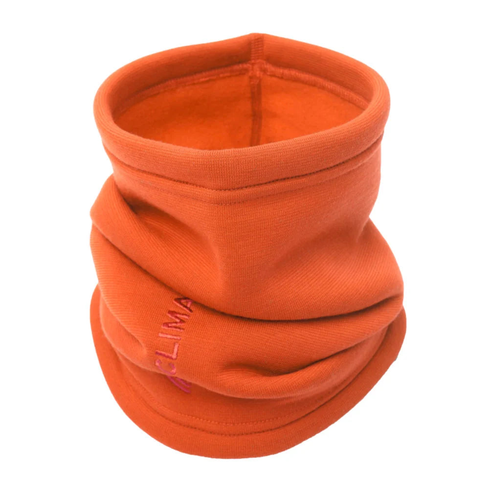 Aclima - FleeceWool Unisex Rørhalstørklæde V2 // Orange-1-XtraGrej