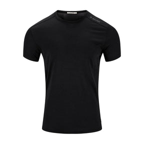 Aclima - LightWool 140 Herre Trail T-shirt // Sort-1-XtraGrej