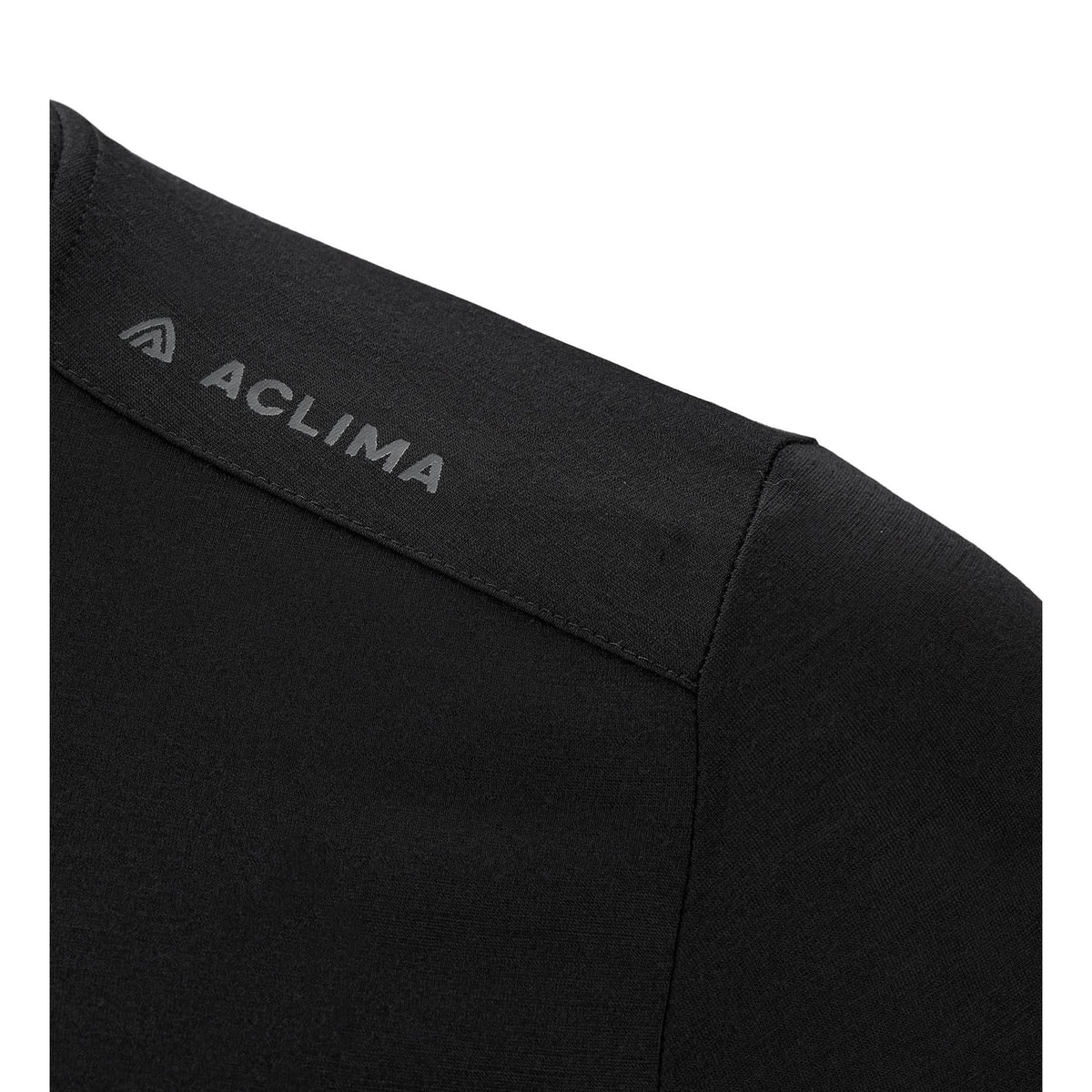 Aclima - LightWool 140 Herre Trail T-shirt // Sort-3-XtraGrej