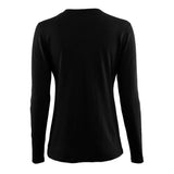 Aclima - LightWool Undershirt Langærmet Dame Trøje // Sort-2-XtraGrej
