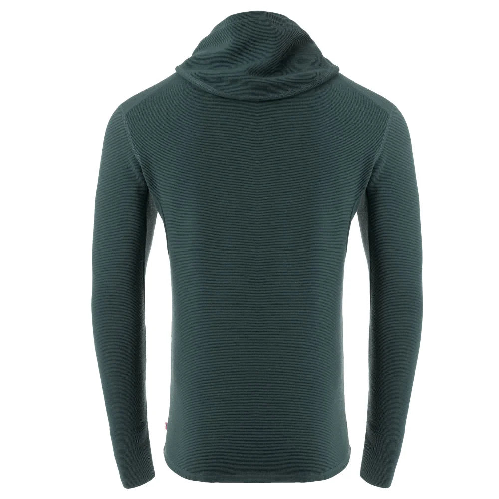 Aclima - StreamWool 400g Herre Hoodie // Grøn-2-XtraGrej