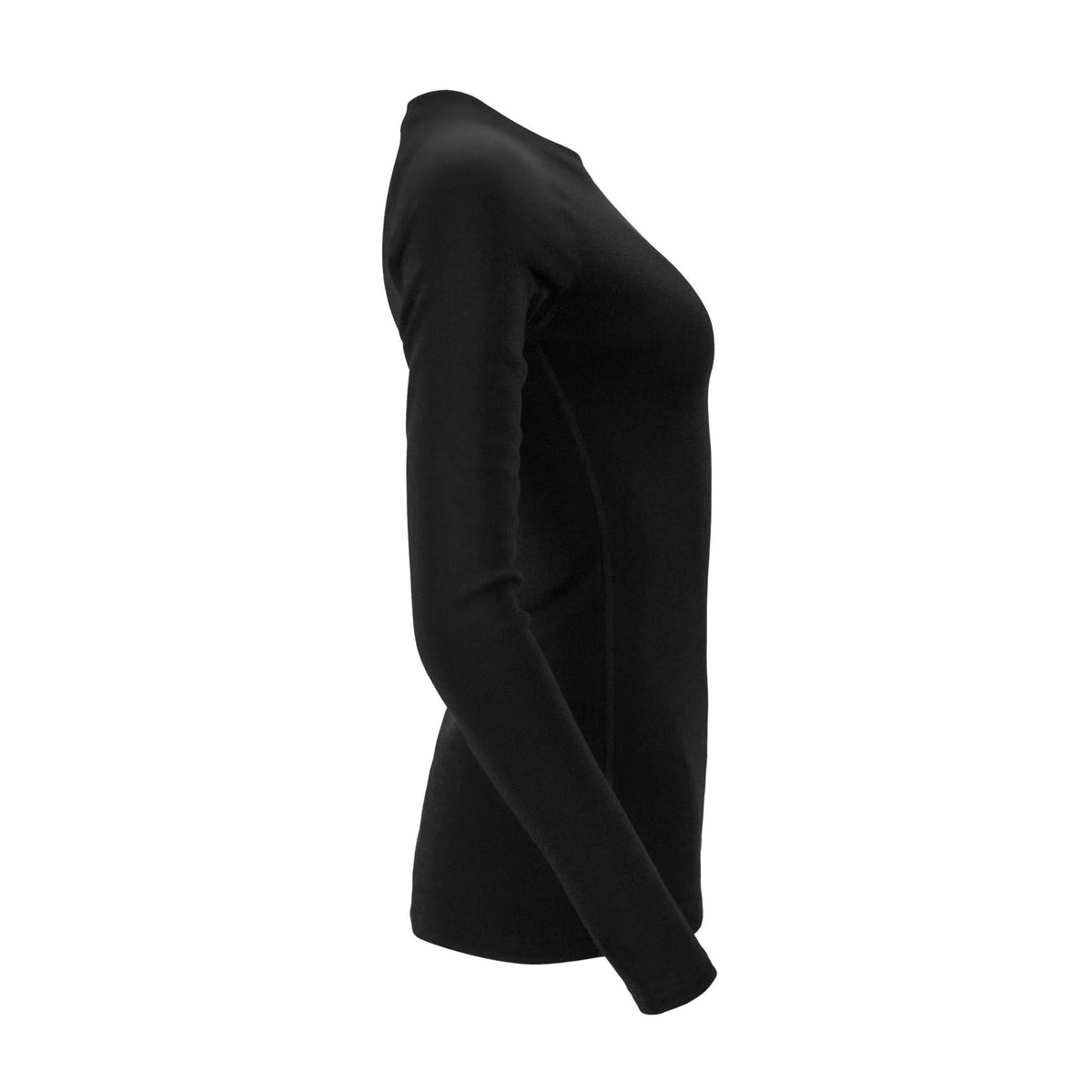 Aclima - WarmWool 200g Dame Uldundertrøje // Sort-3-XtraGrej