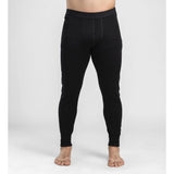 Aclima - WarmWool 200g Herre Lange Underbukser // Sort-4-XtraGrej
