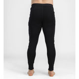 Aclima - WarmWool 200g Herre Lange Underbukser // Sort-5-XtraGrej