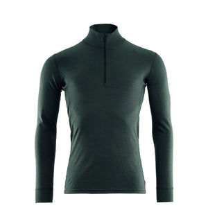 Aclima - WarmWool 200g Mock Neck Herre Uldtrøje // Green Gables fra Aclima - billede nr. 1 hos GrejFreak.dk