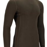 Aclima - WarmWool Crewneck Herre // Olivengrøn-3-XtraGrej