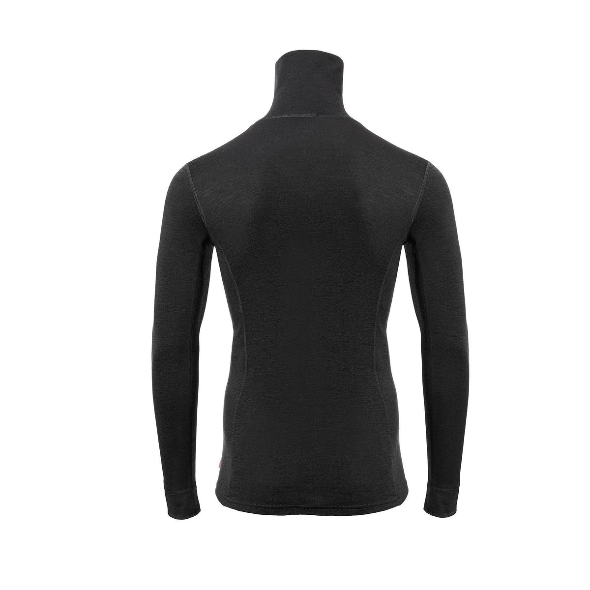 Aclima - WarmWool Herre Polo // Sort-2-XtraGrej
