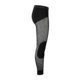 Aclima - WoolNet 120g Dame Lange Underbukser // Sort-3-XtraGrej