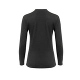 Aclima - WoolTerry 220g Dame Crew Neck // Sort-2-XtraGrej