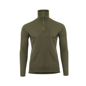 Aclima - WoolTerry 220g Herre Polo // Olivengrøn-1-XtraGrej