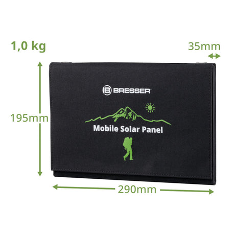 Bresser - Mobile Solar Solcellepanel 21W-7-XtraGrej