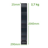 Bresser - Mobile Solar Solcellepanel 60W-3-XtraGrej