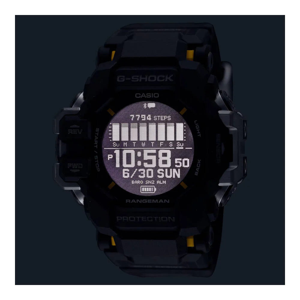 Casio - G-Shock Rangeman GPR-H1000-1 Sort fra Casio - billede nr. 3 hos GrejFreak.dk
