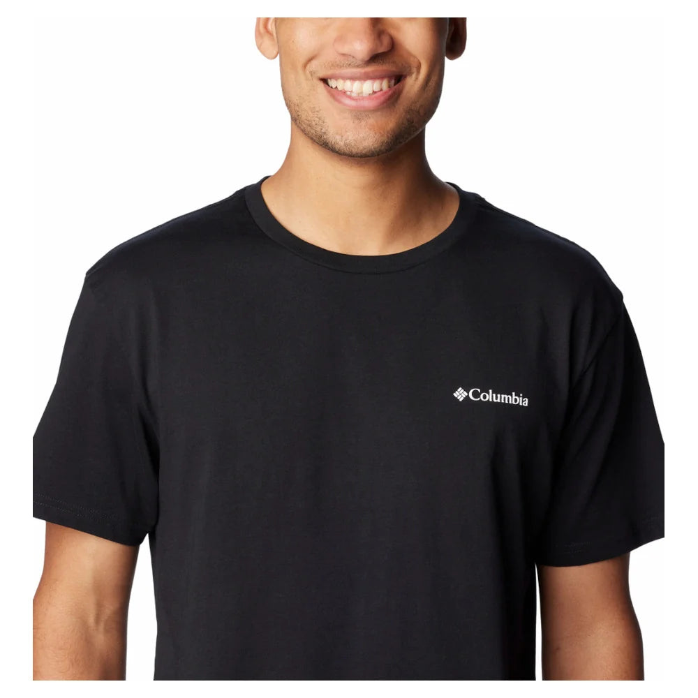 Columbia - Basic Logo Herre T-shirt // Sort-2-XtraGrej