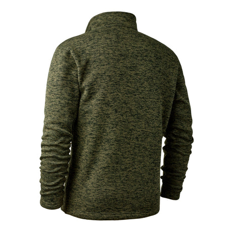 Deerhunter - Sarek Strikjakke Olive Night Melange-2-XtraGrej
