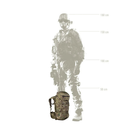 Eberlestock - Gunslinger II Rygsæk m. Intex Ramme 44L MultiCam fra Eberlestock - billede nr. 8 hos GrejFreak.dk