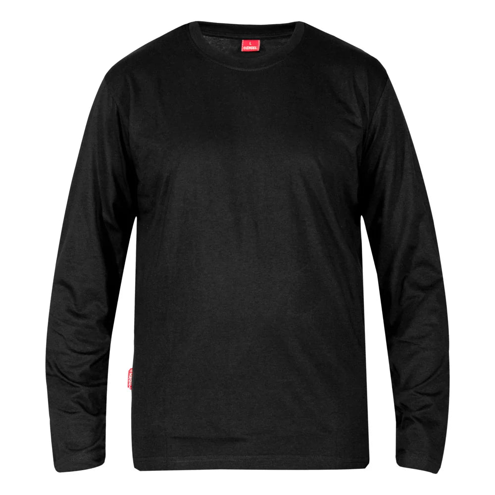 Engel Workwear - Extend Langærmet T-shirt // Sort-1-XtraGrej