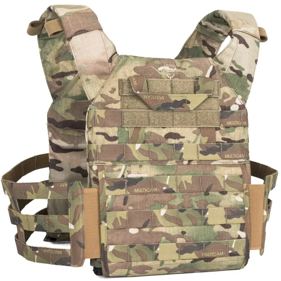 Gingers Tactical Gear - Kangaroo Skeleton Plate Carrier // MultiCam fra Gingers Tactical Gear - billede nr. 2 hos GrejFreak.dk