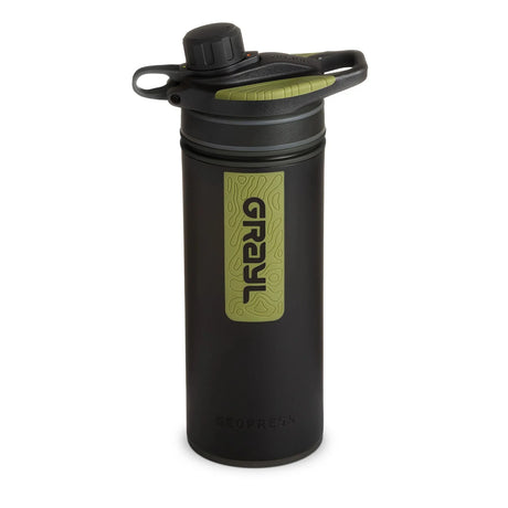 Grayl - Geopress Flaske Med Vandrensefilter 710ml // Sort Camo fra Grayl - billede nr. 1 hos GrejFreak.dk