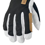 Hestra - Ergo Grip Active Wool Terry 5-Finger Handske // Black/Offwhite-2-XtraGrej