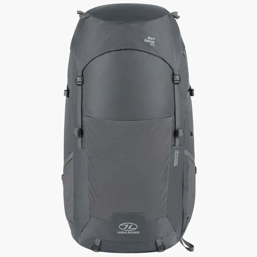 Highlander - Ben Nevis Herre Rygsæk 65L // Grå-1-XtraGrej