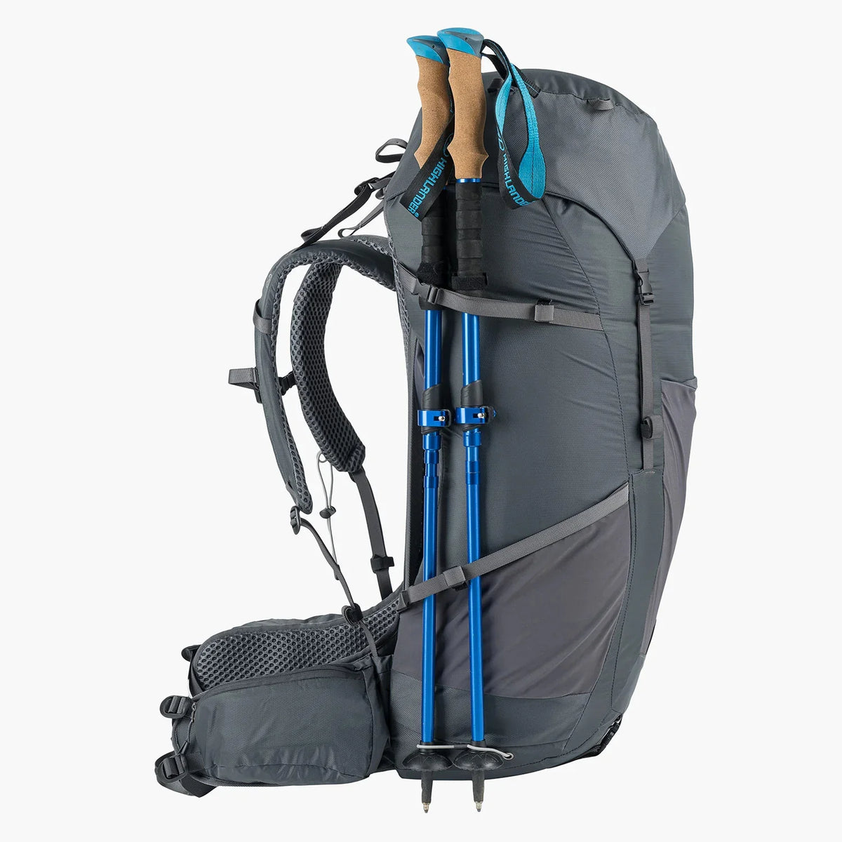 Highlander - Ben Nevis Herre Rygsæk 65L // Grå-2-XtraGrej