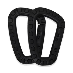 K-Force - ABS Karabiner (2 stk) - Sort fra K-Force Tactical - billede nr. 1 hos GrejFreak.dk