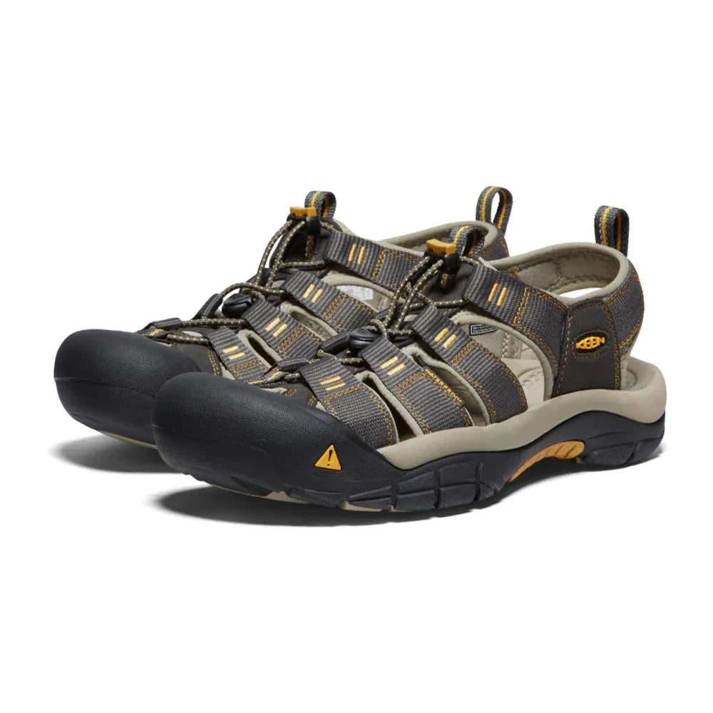 Keen - Newport H2 Herre Sandal Raven Aluminium-4-XtraGrej