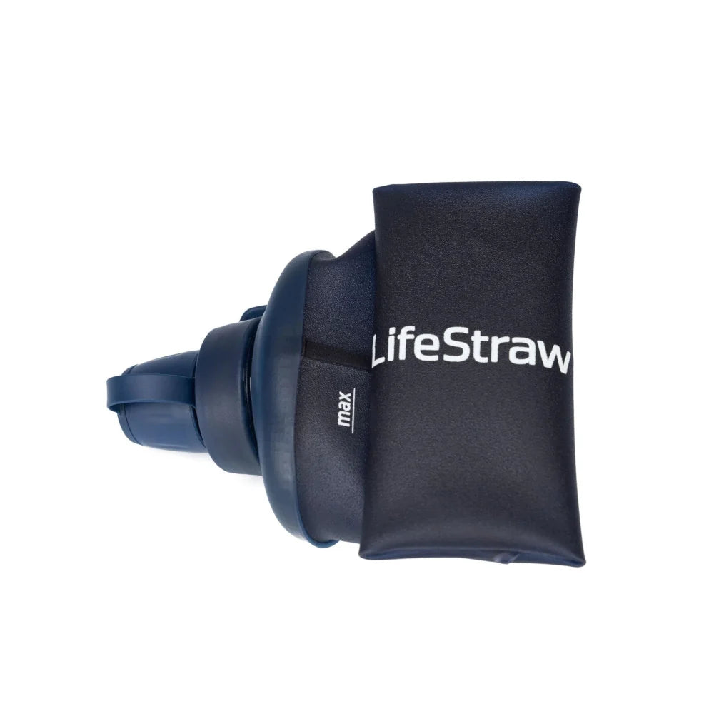 LifeStraw - Peak Squeeze Vandrensningsflaske 1L // Blå fra LifeStraw - billede nr. 4 hos GrejFreak.dk