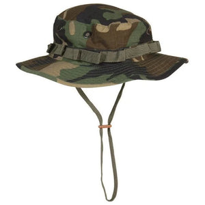 Mil-Tec - Boonie Hat // Woodland Camouflage fra Mil-Tec - billede nr. 1 hos GrejFreak.dk