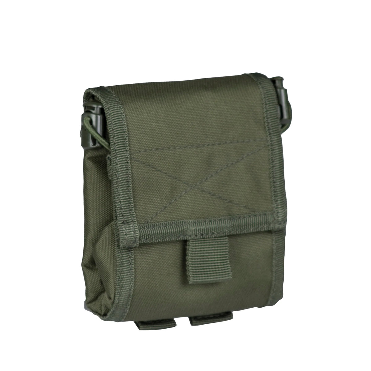 Mil-Tec - Foldbar Dump Pouch // Olivengrøn-1-XtraGrej