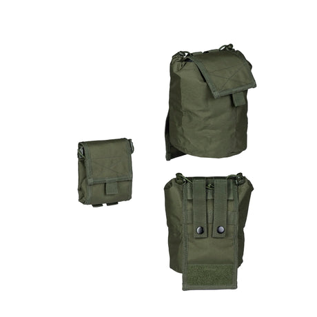 Mil-Tec - Foldbar Dump Pouch // Olivengrøn-2-XtraGrej