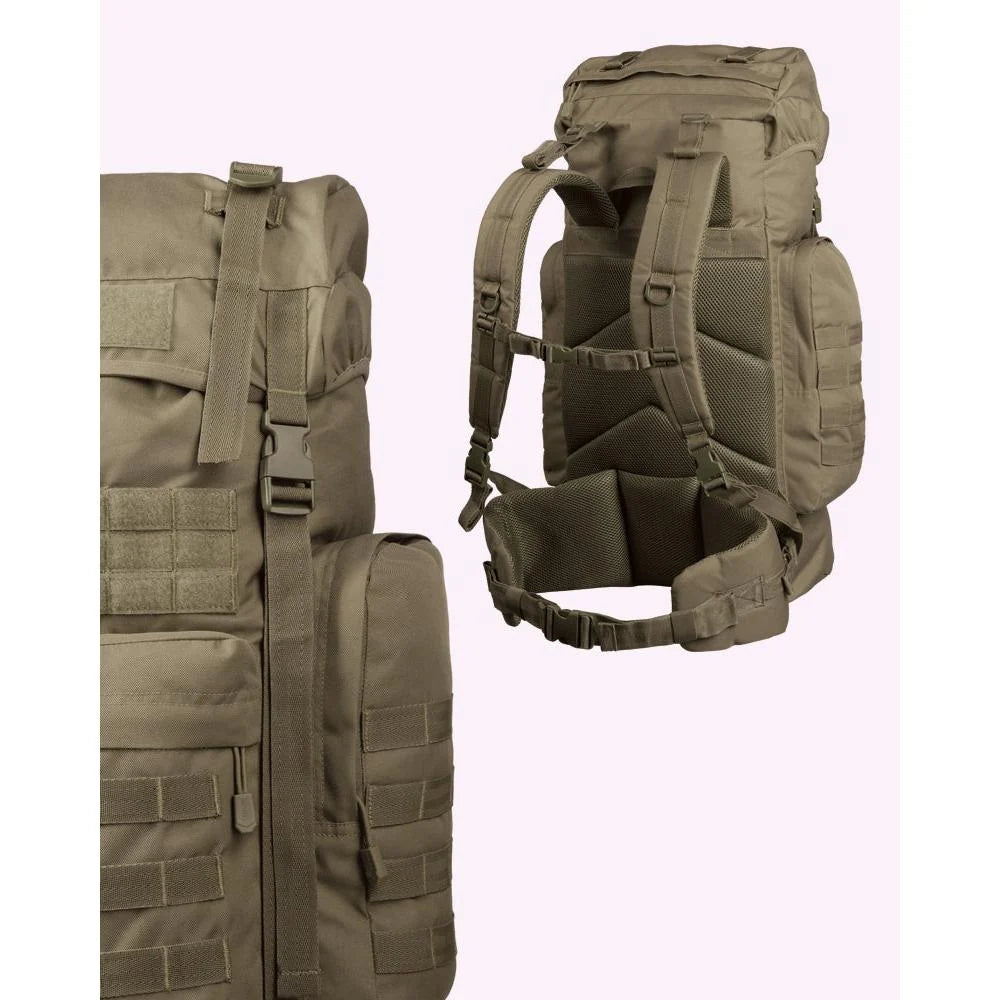 Mil-Tec - German Gen.II Rygsæk 65L // Olivengrøn-2-XtraGrej