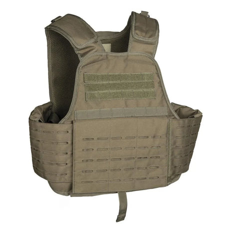 Mil-Tec - Laser Cut Carrier Vest // Olivengrøn-1-XtraGrej