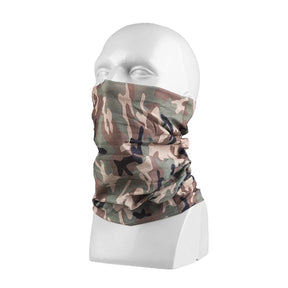 Mil-Tec - Multi Funktionel Hovedbeklædning // Woodland Camouflage fra Mil-Tec - billede nr. 1 hos GrejFreak.dk