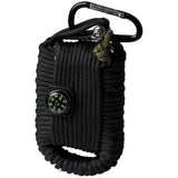 Mil-Tec - Paracord Survival Kit Large // Sort fra Mil-Tec - billede nr. 1 hos GrejFreak.dk