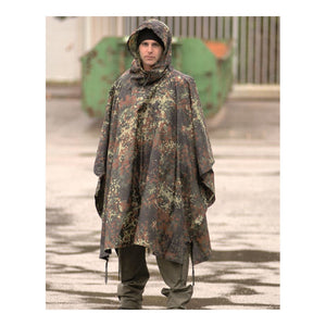 Mil-Tec - Ripstop Regnslag Flecktarn fra Mil-Tec - billede nr. 1 hos GrejFreak.dk