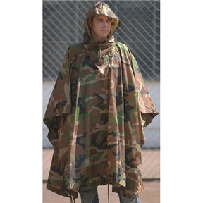 Mil-Tec - Ripstop Regnslag Woodland Camouflage fra Mil-Tec - billede nr. 1 hos GrejFreak.dk