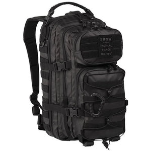 Mil-Tec - US Assault Pack Small Tactical Black fra Mil-Tec - billede nr. 1 hos GrejFreak.dk