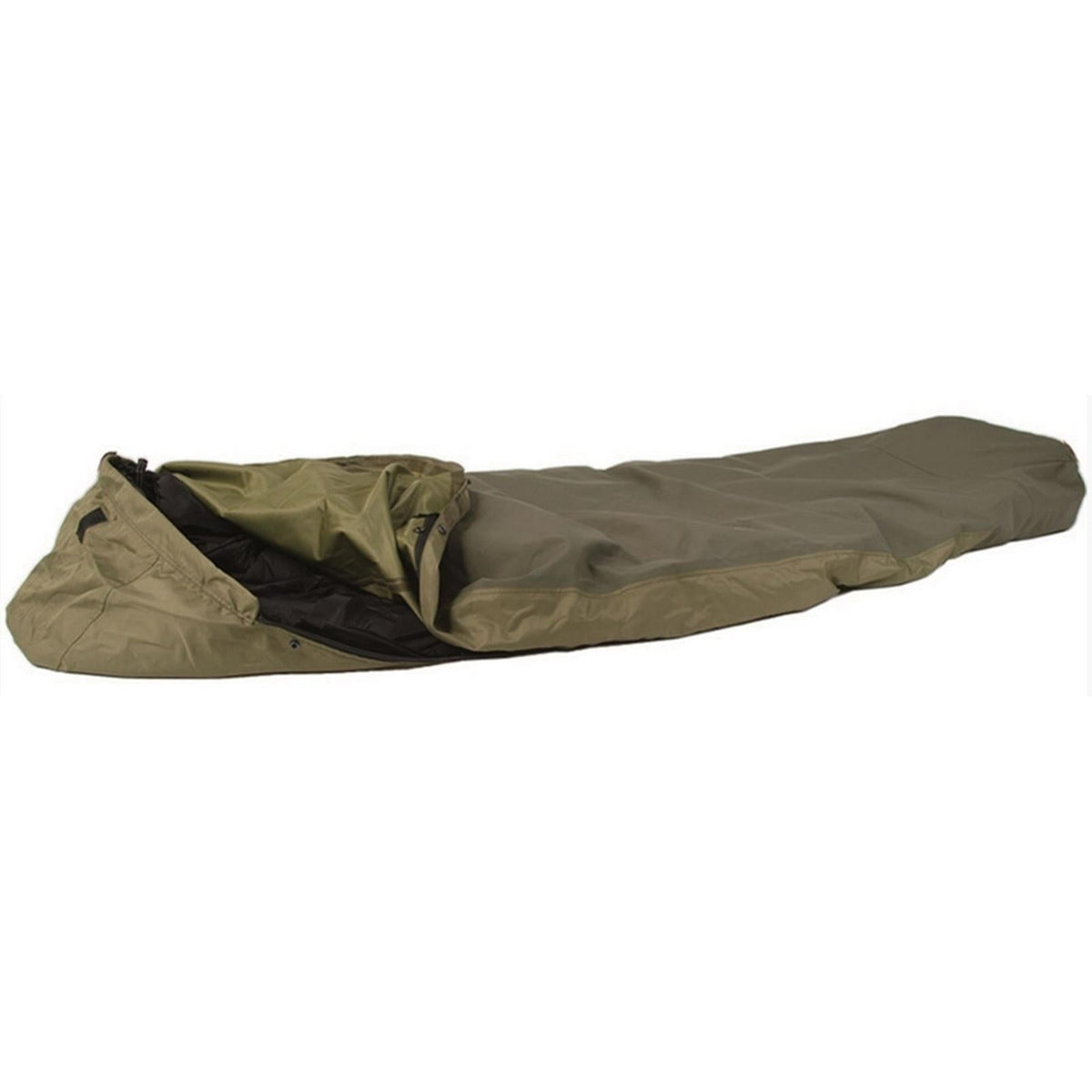 Mil-Tec - Vandtæt 3-lags Sovepose Etui 225 x 85 cm // Olivengrøn-1-XtraGrej