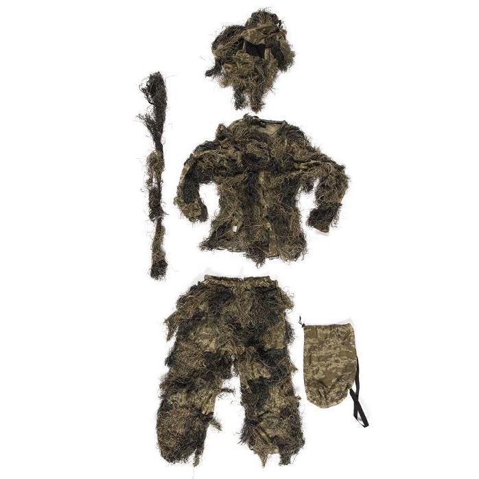 Mil-Tec - Woodland Ghillie Suit (4 dele) fra Mil-Tec - billede nr. 2 hos GrejFreak.dk